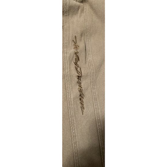 GUC Harley Davidson Women's Motorcycle Pants Riding Tan Size 6 - Picture 3 of 6